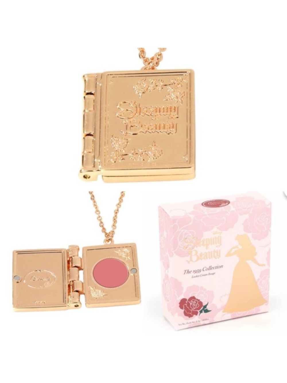 Sleeping Beauty The 1959 Collection Locket Cream Rouge - Pink